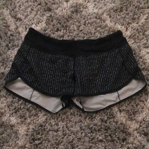 Lululemon speed shorts